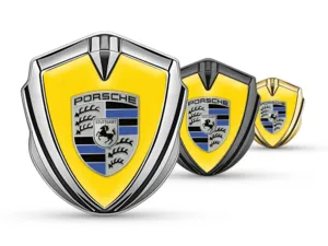 Porsche Emblema Abovedado Insignia Limitada Estilo Chic